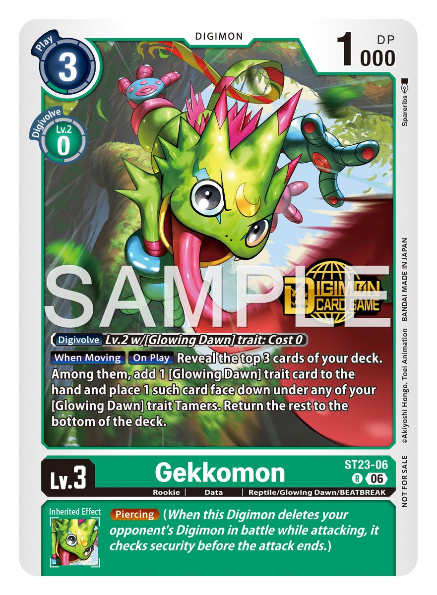 Official Digimon Card Game English Version tweet media