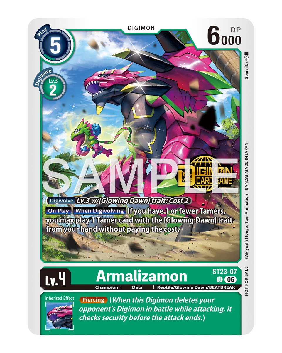 Official Digimon Card Game English Version tweet media