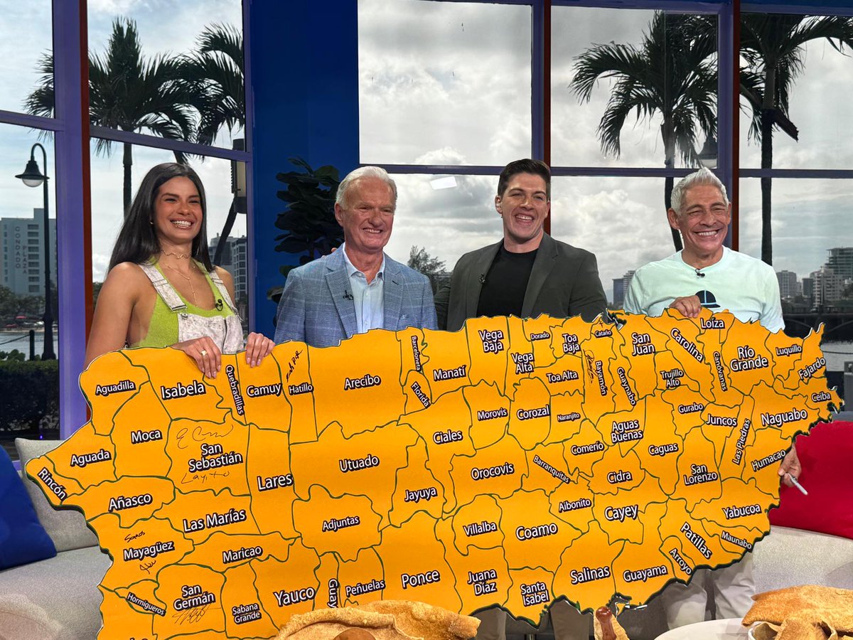 ciudadebayamon's tweet photo. Hoy nuestro Alcalde tuvo la oportunidad de compartir en entrevista con @tele11pr sobre la visión de futuro para nuestra ciudad. Un Bayamón pensado para su gente: una ciudad vibrante, con una vida cultural y gastronómica diversa, donde cada familia encuentre oportunidades, bienestar y calidad de vida.

Accede la entrevista aquí: https://t.co/cQewtnobuM
