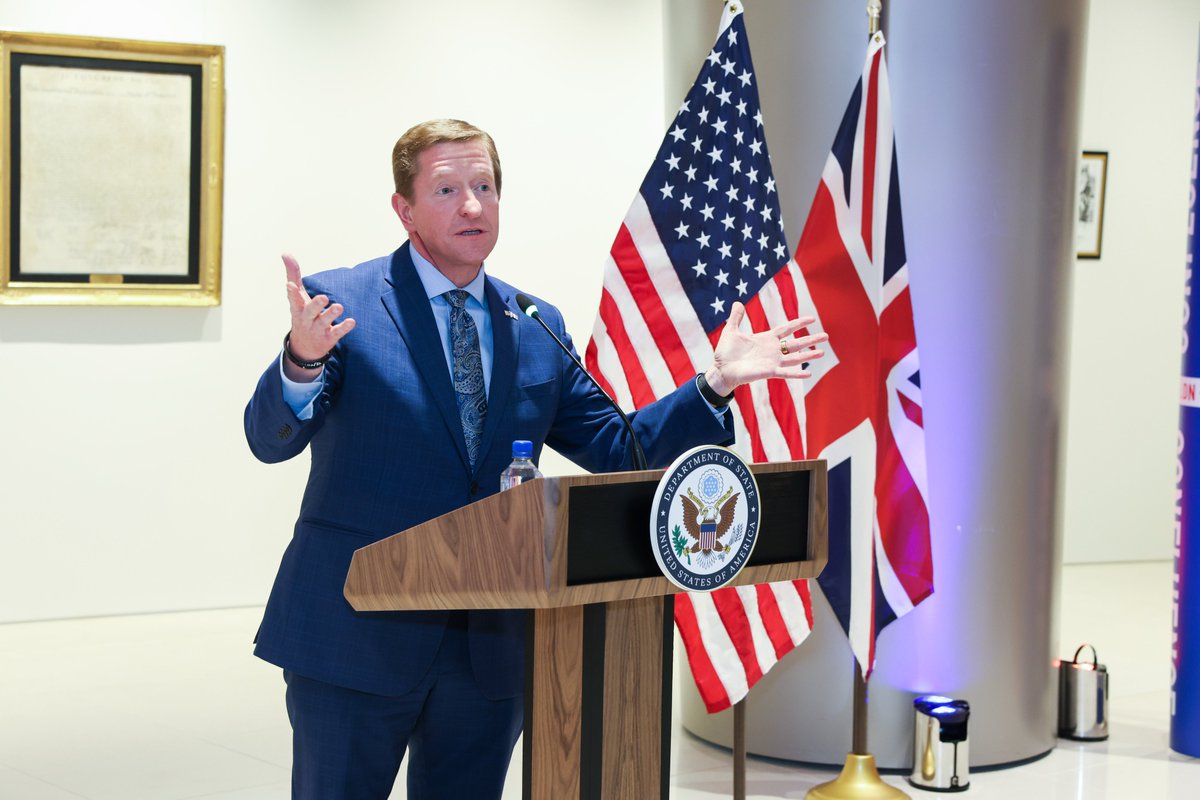 WTCSTL's tweet image. .@ronkitchens @GreaterSTLinc &amp;amp; @MrBradDean @explorestlouis underscore importance of @British_Airways #STL-#LHR direct flight to STL region's economy, ability to attract trade &amp;amp; investment, tourism, mtgs &amp;amp; conventions @USAinUK #STL2LondonBA @WTCSTL @STLPartnership