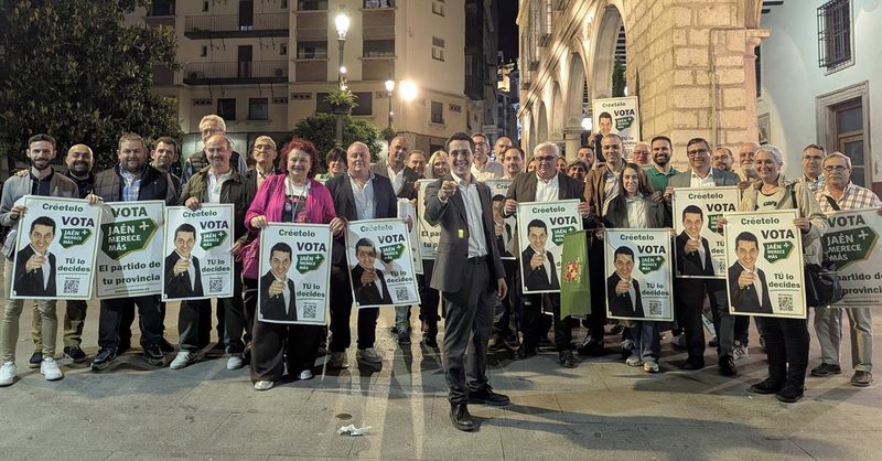 Jaén Merece Más inicia su campaña para asaltar el Parlamento Andaluz #Jaén #JaénHoy