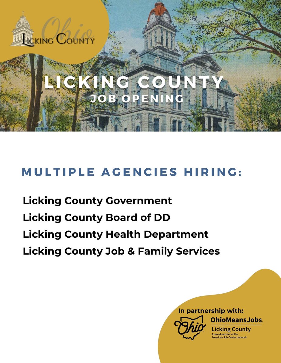 OhioMeansJobs | Licking County tweet media
