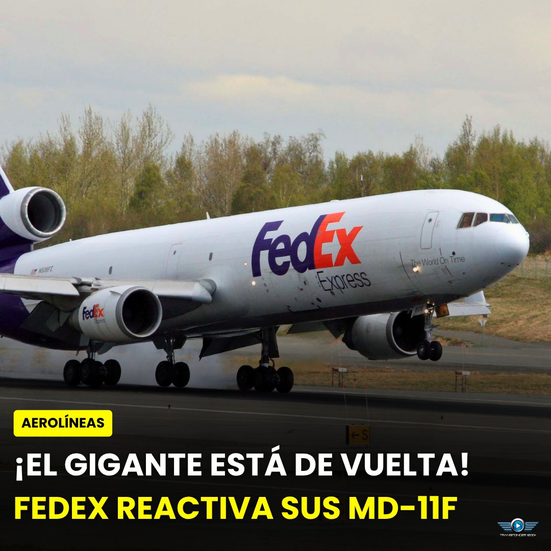 Transponder1200's tweet image. #FedEx 🇺🇸 prepara para mayo el regreso de sus #MD11F tras seis meses en tierra. #Boeing desarrolló y probó un nuevo #bearing; FedEx ya validó el arreglo, pero la #FAA aún mantiene vigente la directiva de aeronavegabilidad. El grounding nació tras el accidente fatal de UPS.
