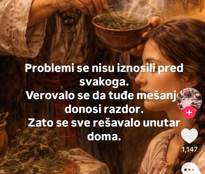 КАДА СУ ПОРОДИЦА И ДОМ
БИЛИ СВЕТИЊА
Ево како су их наши стари преци пажљиво чували: