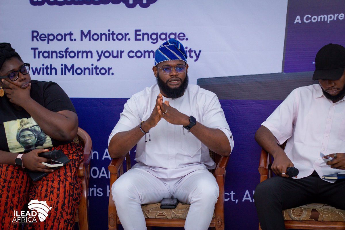 ilead4africa's tweet photo. Panel session at the #iMonitorApp launch provided valuable insights on citizen participation, accountability, &amp; innovation. We appreciate our panelists for their expertise, recommendations, &amp; commitment to strengthening transparent &amp; accountability.

#iLeadAfrica #MyiMonitorApp https://t.co/p4lKxjwxGi