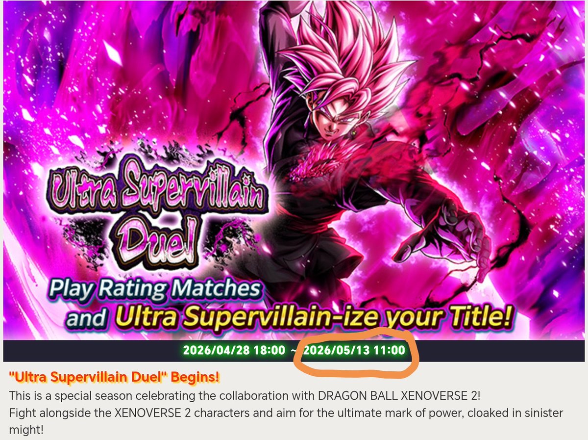 dome_lr's tweet photo. If you check currently pvp season you can notice that last on May 13 and if you check the other anniversary the preanniversary pvp season always lasted 2 and a half weeks.Therefore, if we were to count 2 and a half weeks from May 13th, the anniversary would begin on May 30th UTC. https://t.co/3MVxvj8q9q