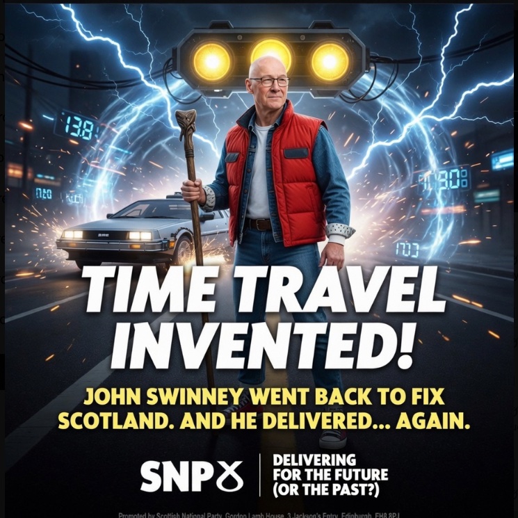 MeanwhileScotia's tweet photo. The slight flaw with SNP haters trying to rip the piss, is that they keep making Swinney look really cool 😅 https://t.co/UxMeMykpCM