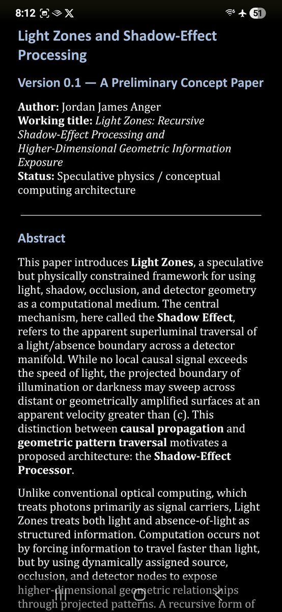 JordanDecender's tweet photo. Light Zones and Shadow-Effect Processing

Part 1

Version 0.1 — A Preliminary Concept

An AIA announcement and paper by Jordan James Anger https://t.co/sQPwpzmfDL