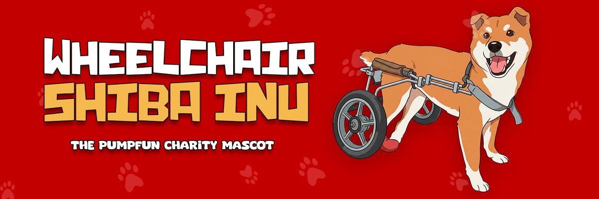 Wheelchair Shiba-Inu tweet media