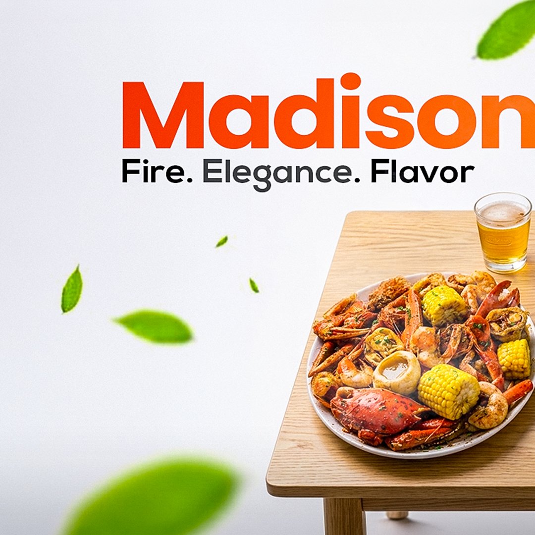 Mi_Graphixs's tweet image. Just Delivered! Client: Madison Grill
Project: Facebook Cover Design
Apnar page er jonno professional design dorkar?
meherajulislam143@gmail.com
+880 1759-681967
#ThumbnailDesign #GraphicDesigner #Photoshop