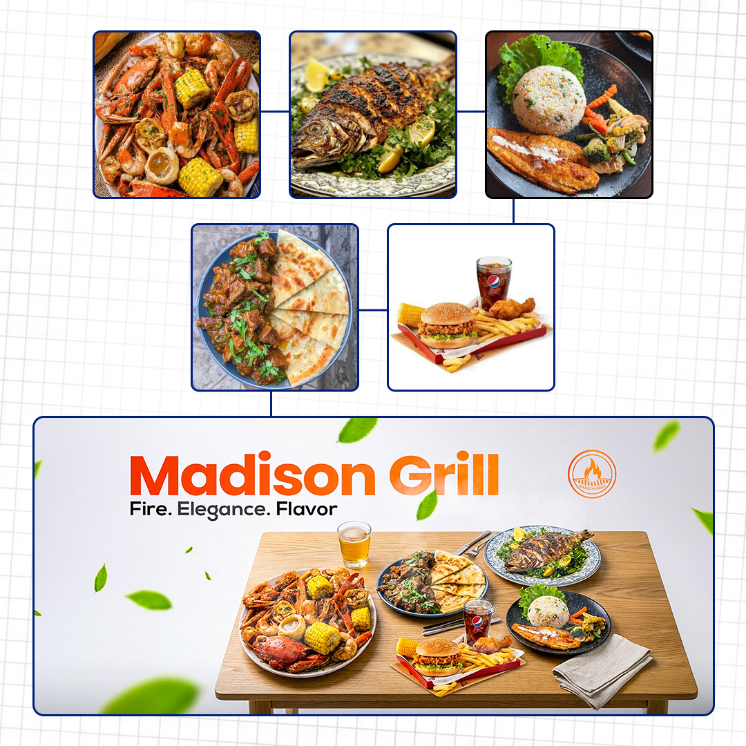 Mi_Graphixs's tweet image. Just Delivered! Client: Madison Grill
Project: Facebook Cover Design
Apnar page er jonno professional design dorkar?
meherajulislam143@gmail.com
+880 1759-681967
#ThumbnailDesign #GraphicDesigner #Photoshop