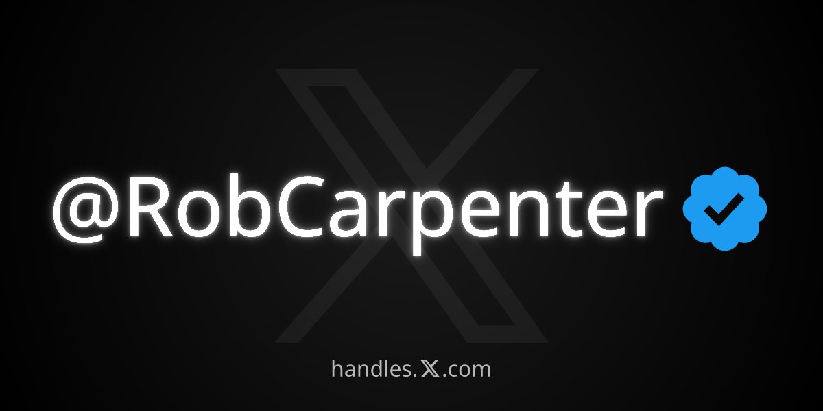 Rob Carpenter tweet media