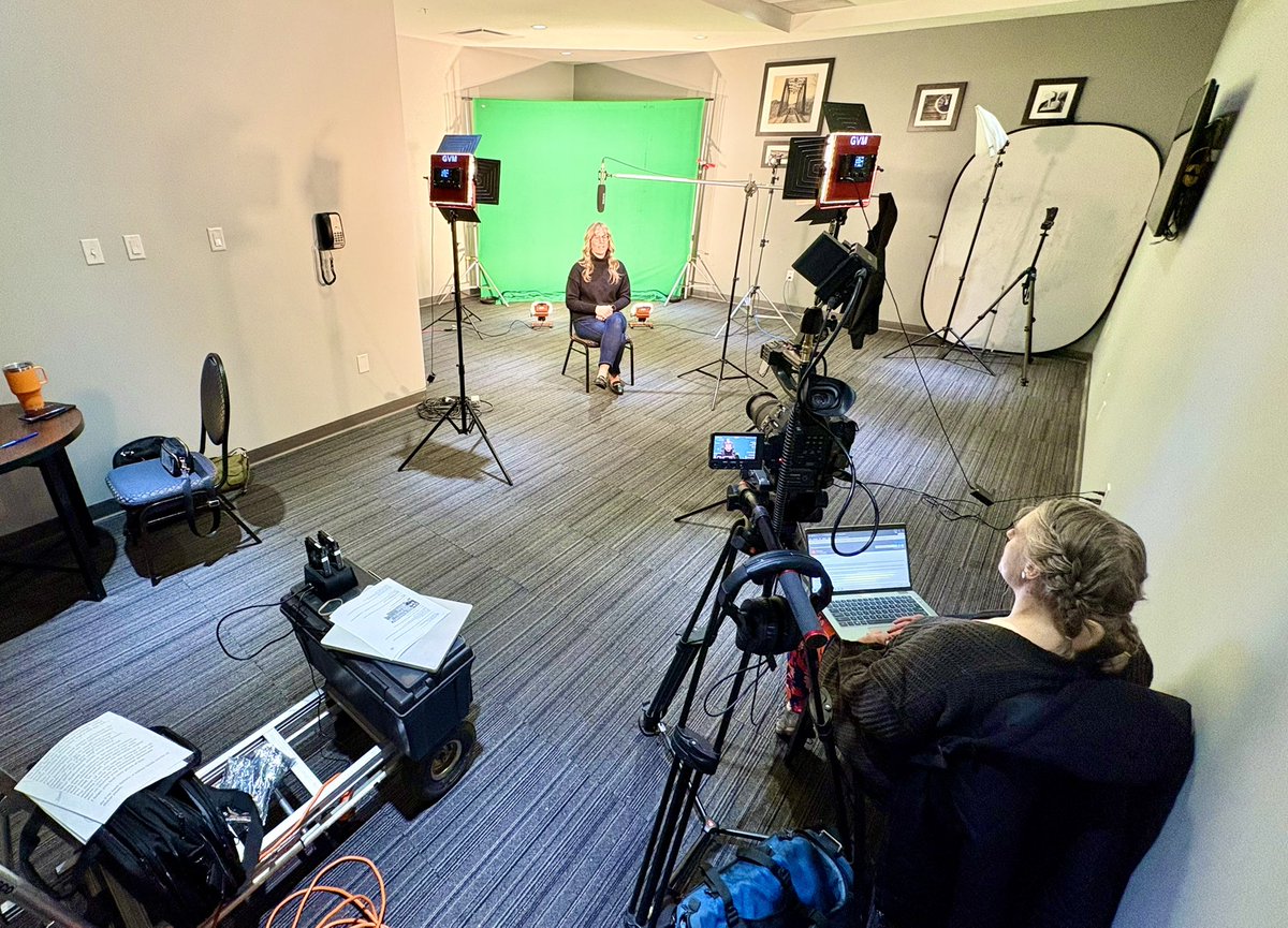 Jameswalshphoto's tweet photo. Back in Moncton today, we bring the studio to you. https://t.co/Di1Ign78Nj