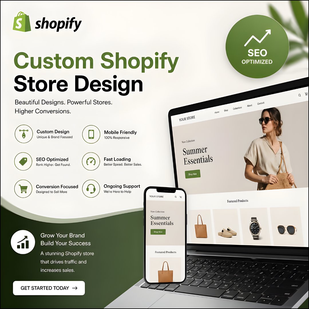 nexagig's tweet image. Professional Shopify website design and high-converting store setup. We create fast, user-friendly stores optimized to boost sales and grow your eCommerce business.

#professional #shopify #ecommerce #design #satisfying