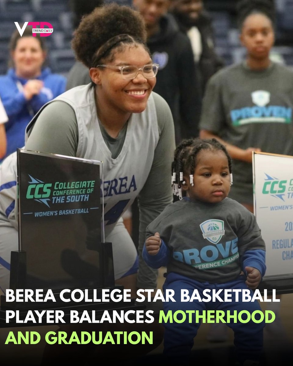 viraltrenddaily's tweet image. Basketball. Motherhood. Graduation.
One athlete. One powerful story.
 This is the kind of journey that reminds people what real resilience looks like.
#WomenInSports #CollegeBasketball #Inspiration