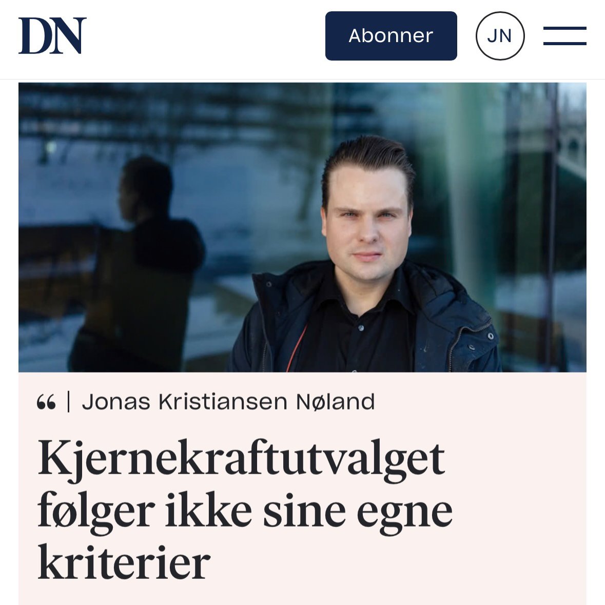 Jonas Kristiansen Nøland tweet media