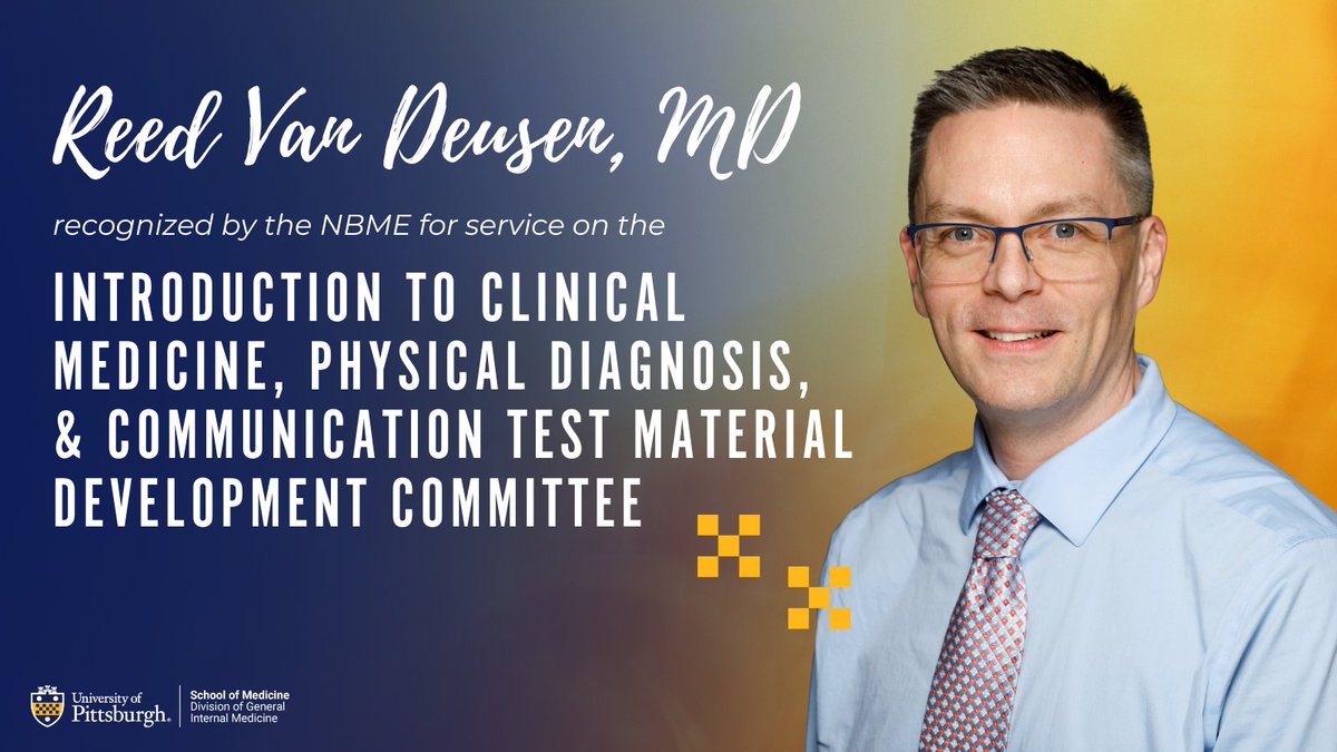 Pitt General Internal Medicine tweet media