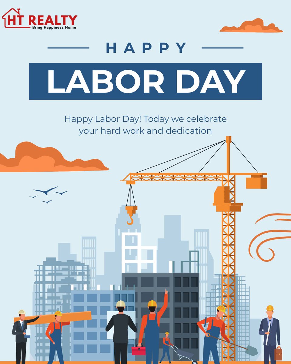 htrealestate's tweet photo. Happy International Workers' Day! 👏🌍 Today, we celebrate the hard work, resilience, and dedication of workers everywhere. Thank you for showing up, pushing forward, and making a difference.💼⚖️Ammie FuRui XiaHelen Tang #InternationalWorkersDay #LabourDay #MayDay https://t.co/2mSJTCawvf