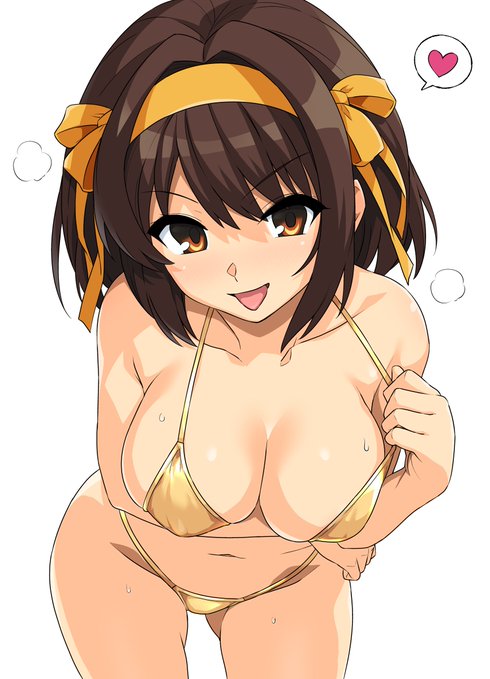 金ビキニハルヒさん 