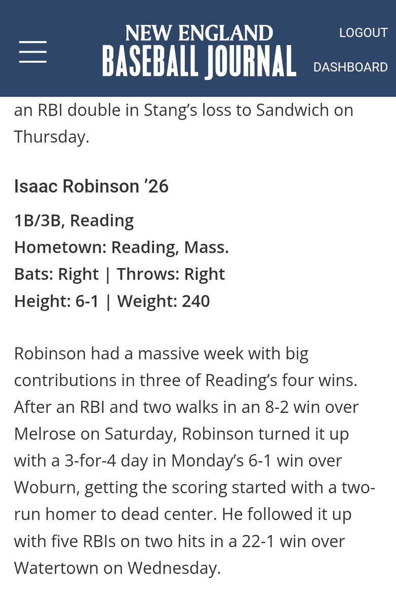 RMHS Baseball tweet media