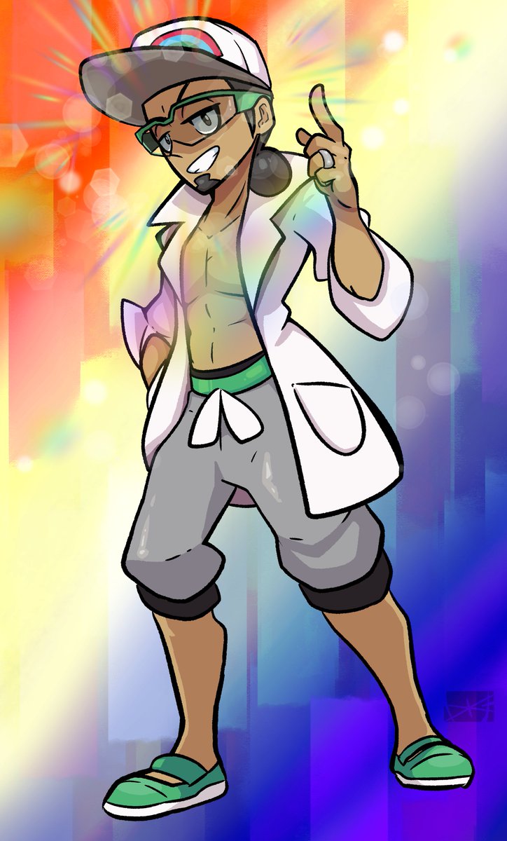 D13Arts's tweet photo. Alola!! ☀️🌙

#pokemonsunandmoon #pokemon #Kukui #fanart https://t.co/FX04cFNSDk