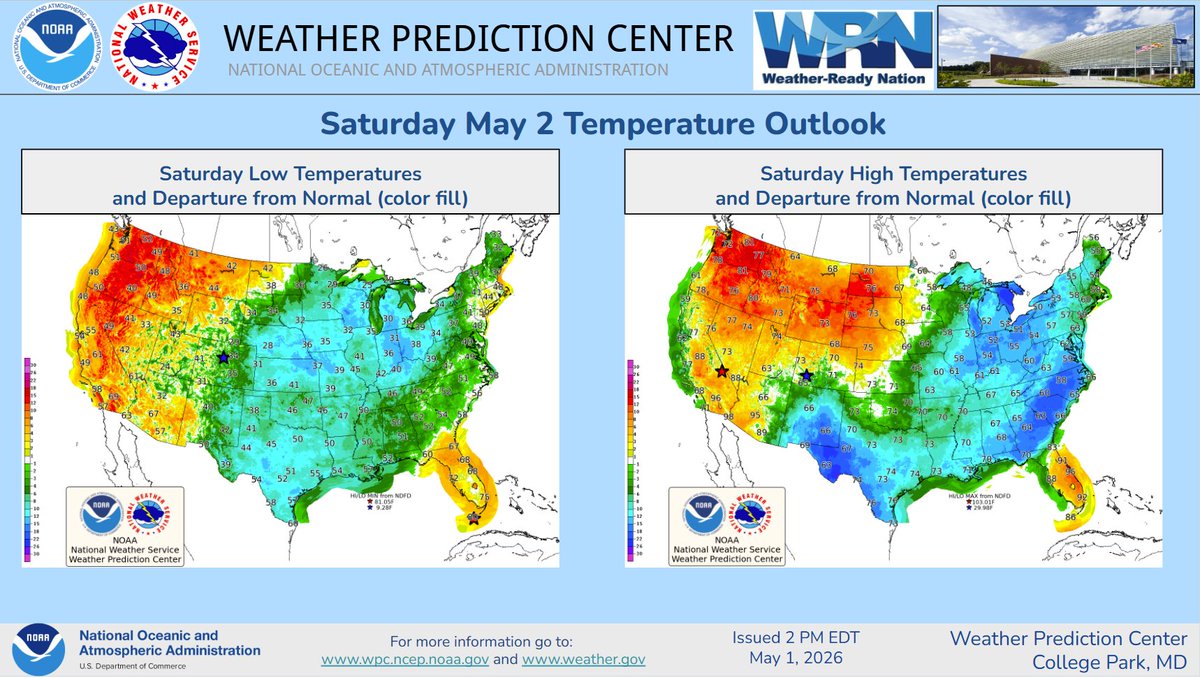 NWS Weather Prediction Center tweet media
