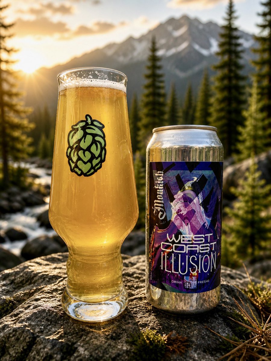 BeerAdviser's tweet photo. 🍺 West Coast Illusion — @monkishbrewing (7% American IPA)

Citrus peel + pine resin, clean crisp bitterness, polished finish.
3.904 / 5.0

West Coast bite or hazy softness?
One sip, you get the picture.

#craftbeer #westcoastipa #monkish #beeradviser https://t.co/kWFrPZC9ZZ
