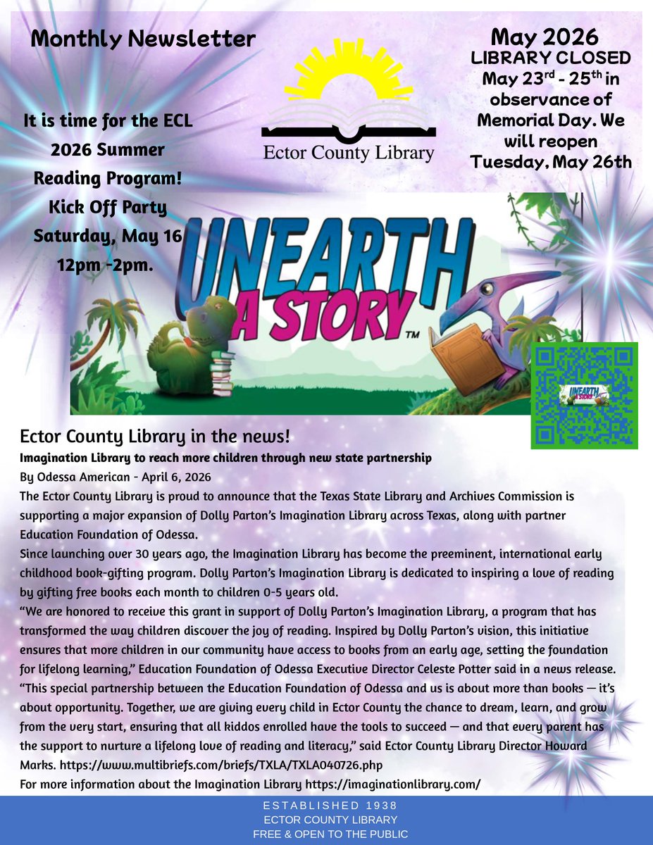 Ector County Library tweet media