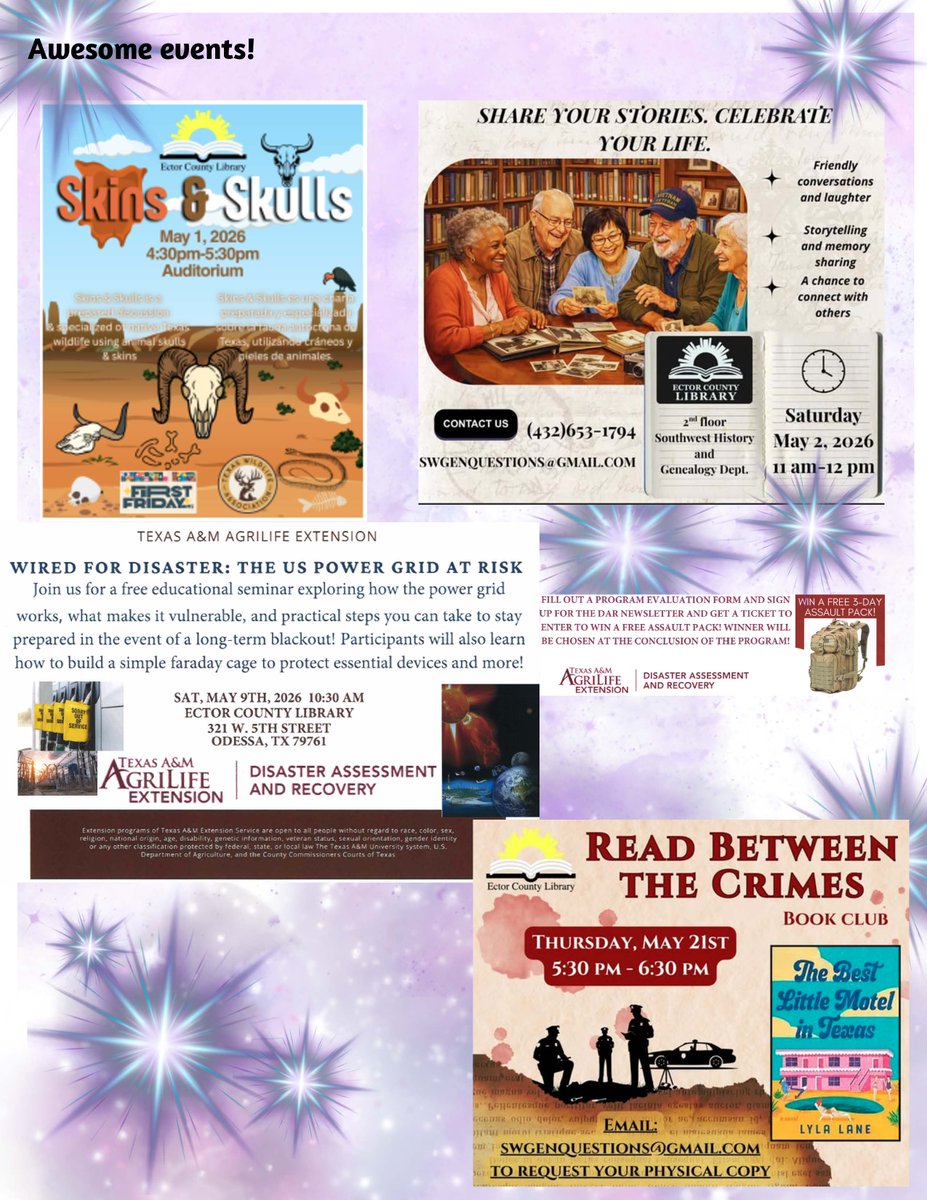 Ector County Library tweet media
