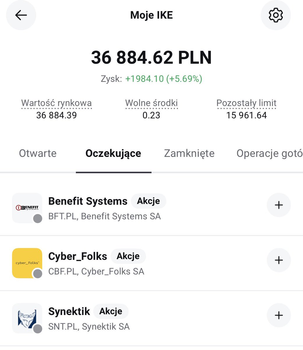 wlodarskiwiktor's tweet photo. 01.05.2026
🛒💵 Zakupy
📊 MSCI EIMI x 8 sztuk,
⚖️52.180$
Zakupy na otwartym rynku i kilka zleceń na GPW.
#FinTwitt #Inwestowanie #Synektik #BenefitSystem #Cyberfolks https://t.co/MZwMkWD6j5