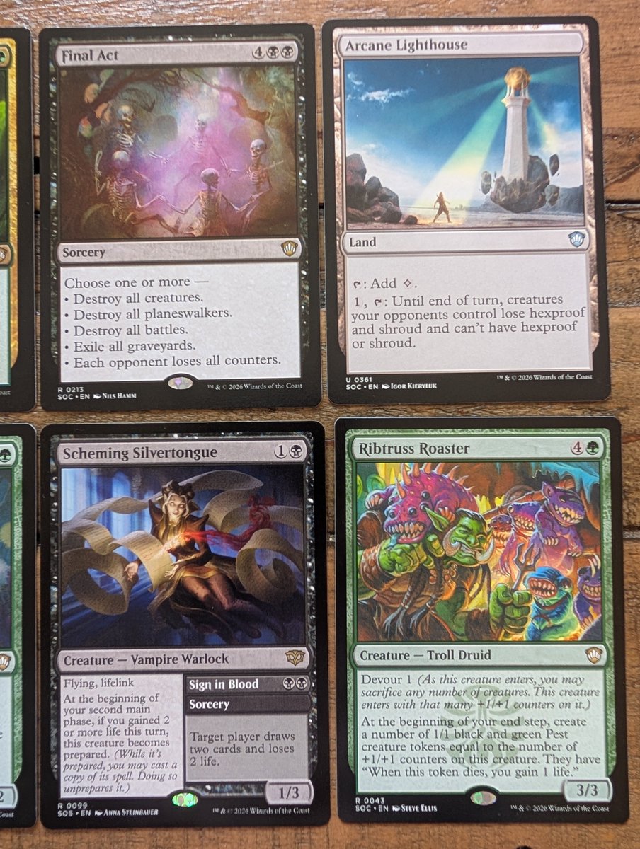 nestapendragon's tweet photo. Mail day 📬

Strixhaven upgrades have arrived!

I did want a few more cards, but I'll just get them later if they become cheaper. I'm just a budget brewer at heart. ❤️ https://t.co/BiKCvY1nbR