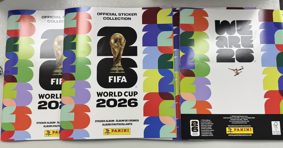 Steved019's tweet photo. FIFA WORLD CUP STICKER BOOKS 💪🙌🙌🙌 https://t.co/MISEMVhXLk