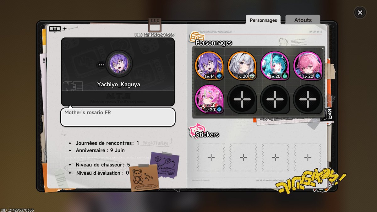 QuentinLeiber's tweet image. NTE Neverness to everness (je débute pour le moment évidemment 😅 comme tout le monde me direz-vous) pour l'instant le jeu est bien, j'adore le principe. A voir par la suite. 

#nevernesstoeverness #gacha #f2p #nanally