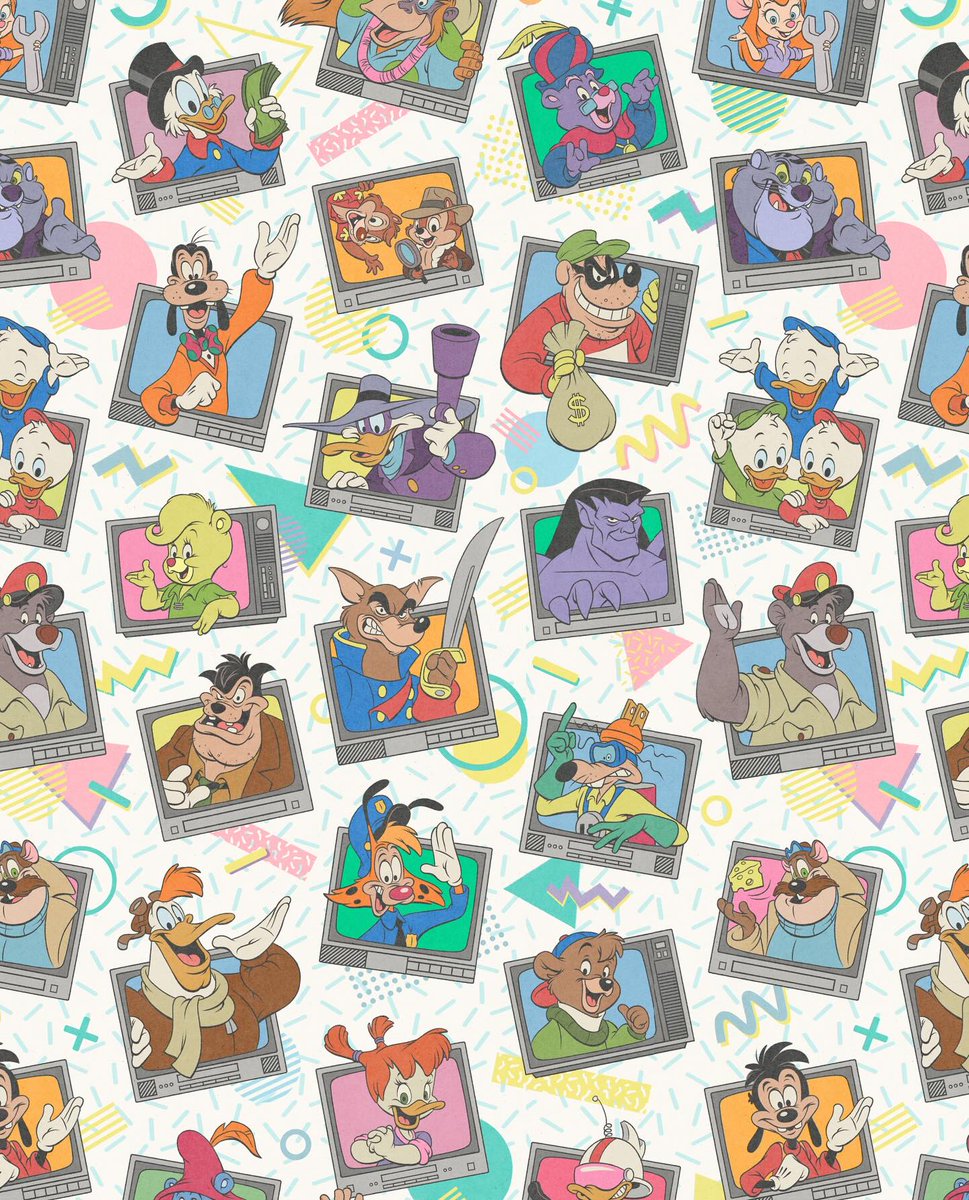 DTVANews's tweet photo. Closer look to the artwork for the "Stay Tooned!" shirt by artist Andrew Stonecypher  

"BONKERS" is also part of the shirt, seems that Disney Consumer Products is finally allowing him to be part of new Disney Afternoon merch.

https://t.co/slgM11DxhS

#Bonkers #DisneyAfternoon35 https://t.co/EvqRrv9ZjM