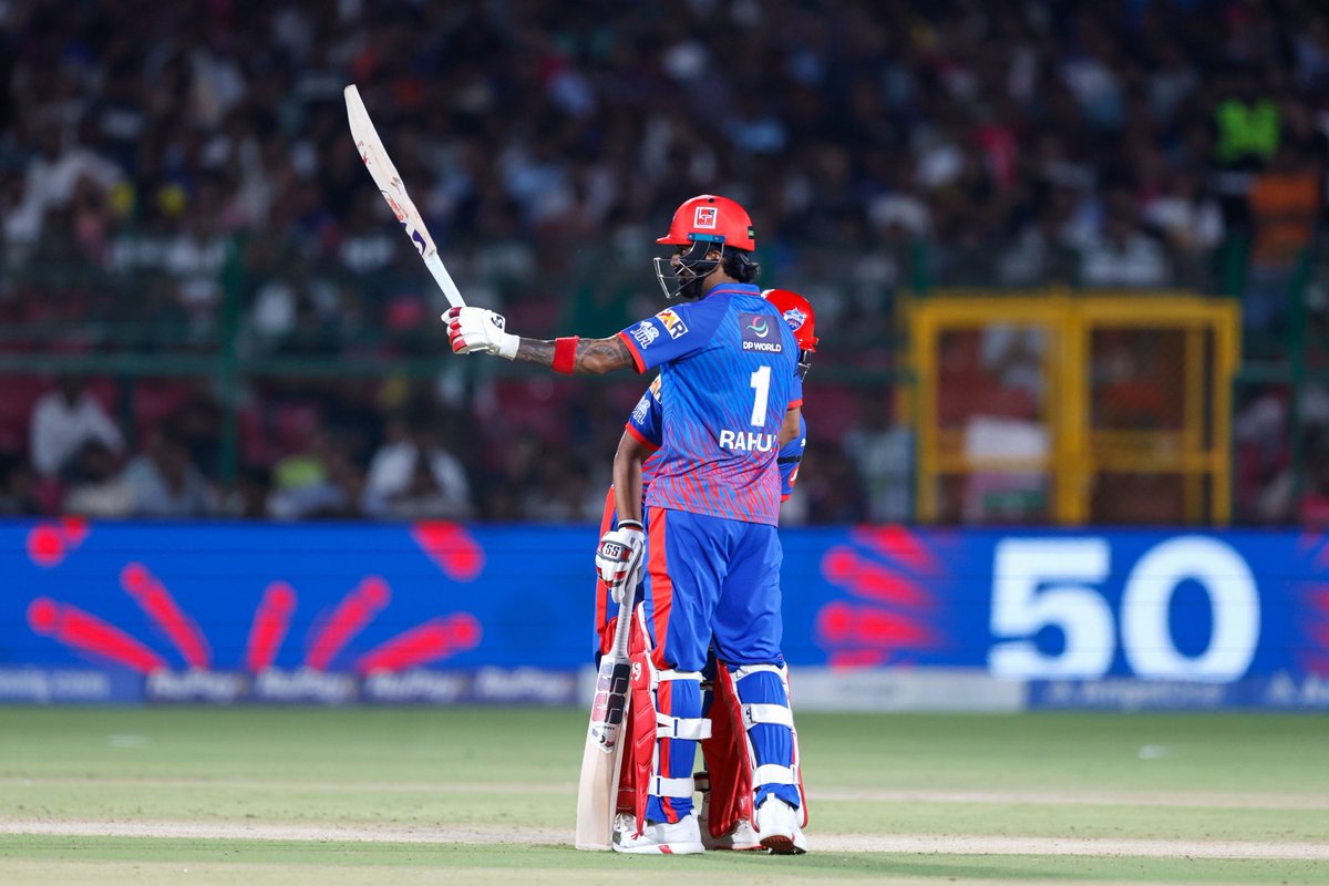 LokmatTimes_ngp's tweet image. #Jaipur: KL Rahul (75) and Pathum Nissanka (62) guided Delhi Capitals to a seven-wicket victory over Rajasthan Royals in the 43rd match of IPL 2026 at the Sawai Mansingh Stadium.
#IPL2026 #RRvsDC #DelhiCapitals #RajasthanRoyals #Cricket #BreakingNews