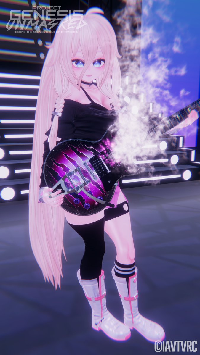 IAVTVRC's tweet photo. Thank you to @KagamineLenVRC, @HatsuneMikuVRC &amp; @UltimateBloo_D for their combined efforts! This finish and the smoking effects are out of this world! 🌌👽🛸

#VRChat #VRC #BOOTH_PM #イア #れいれる工房 https://t.co/qOyV1Bqlcz
