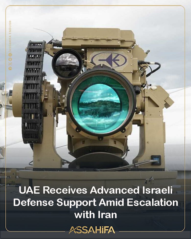EnglishAssahifa's tweet image. ⚫️🟡According to a report, Israel deployed a version of its laser-based Iron Beam system to the UAE to help counter missile and drone threats during the escalation.

Read more: en.assahifa.com/middle-east/ua…

#UAE #Iran #IranWar‌  #Israel