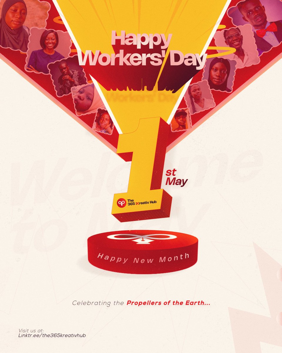 the365kreativs's tweet image. To the Propellers of the Earth 🌍❤️
The world moves because you do.

Happy Workers’ Day to every creator, dreamer, and hardworking soul out there.✨
Welcome to a new month of growth and grace. 🚀
#Newmonth #workersday #the365kreativs #thepulseofcreativity