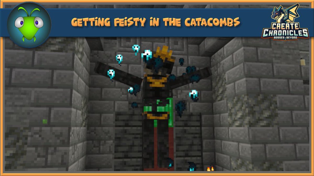 craftingmantis's tweet photo. Today on Create Chronicles, Sunfire, Cranky and I head out on an adventure to explore the catacombs to take on the Dead King. The plan was to launch Cranky to the moon after, so nerves caused the catacombs to be a bit spicier than we anticipated.

https://t.co/VLifVVJJQZ https://t.co/RdaiUmmG0w