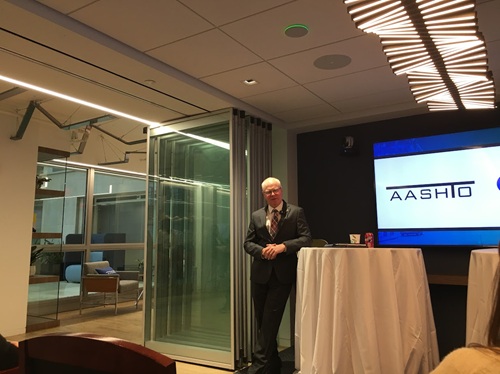 AASHTOsean's tweet image. This week’s AASHTO Journal is out. Top stories: #AASHTO President McMurry Talks #Workforce, Project Delivery; AASHTO Comments on FMCSA Proposed Rule. #transportation #road #highway #roadway #railroad #train #rail #stateDOT @aashtospeaks @GADeptofTrans aashtojournal.transportation.org
