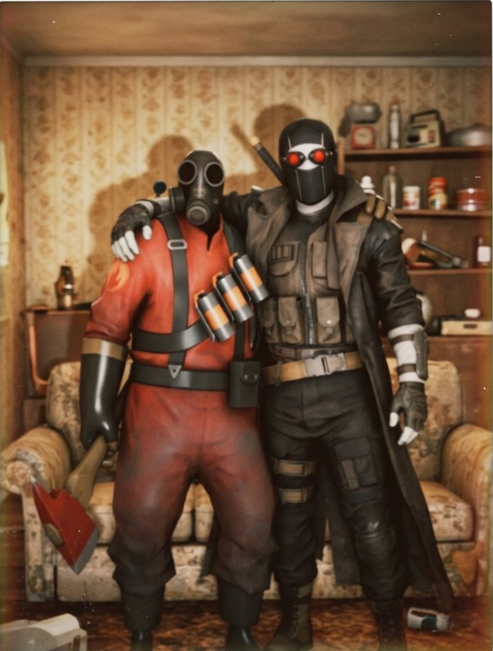 FrogMCandTF2's tweet photo. my GOATS ❤️🔥 #Madnesscombat #teamfortress2 #pyrotf2 #hankmadnesscombat #ia https://t.co/ecWTkP5MXK