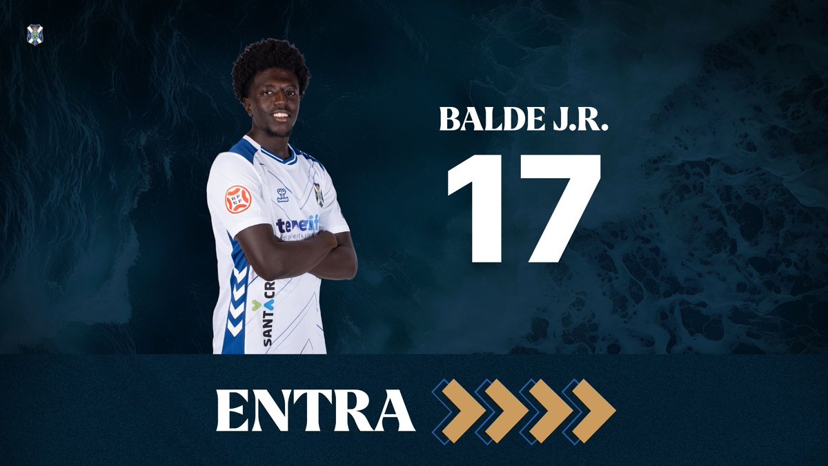 CDTOficial's tweet photo. ⌚️ 68' | 1-0 | 🔁 Sustituciones en el #CDTenerife.

◀️ Salen @noeeel9vd e @IvanChapela.
▶️ Entran #BaldeJr y #MaikelMesa.

#TenerifeBaraka #LaBregaNosUne https://t.co/WrNxbM2vdD