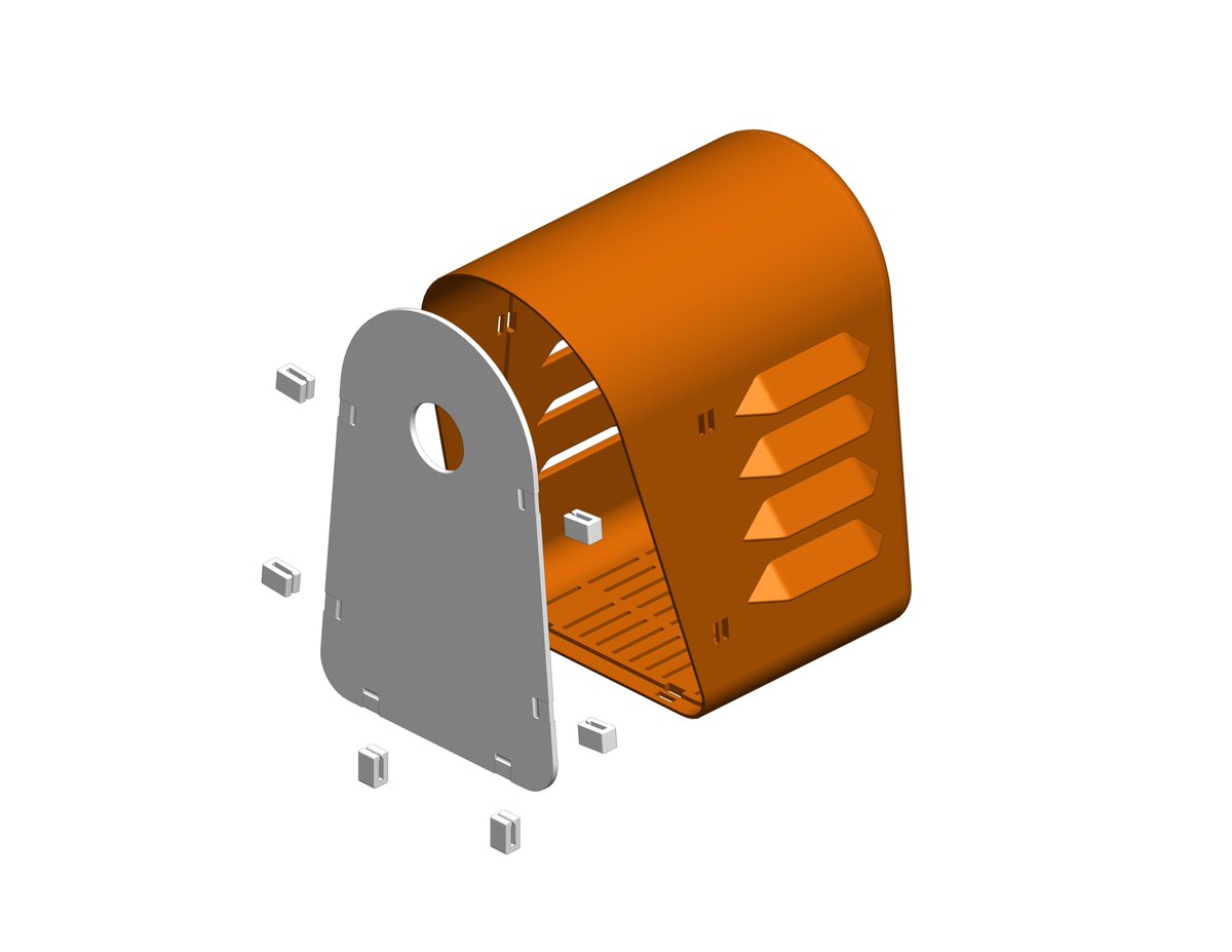 modelcrafteng's tweet image. EcoNest Pro 🐦

3D printable bird house for tree mounting &amp;amp; backyard wildlife support. Durable, ventilated &amp;amp; eco-friendly design.

🎨 Model Craft Engineering
📩 +923001714013
#BirdHouse #3DPrinting
#GardenDesign #STLFiles