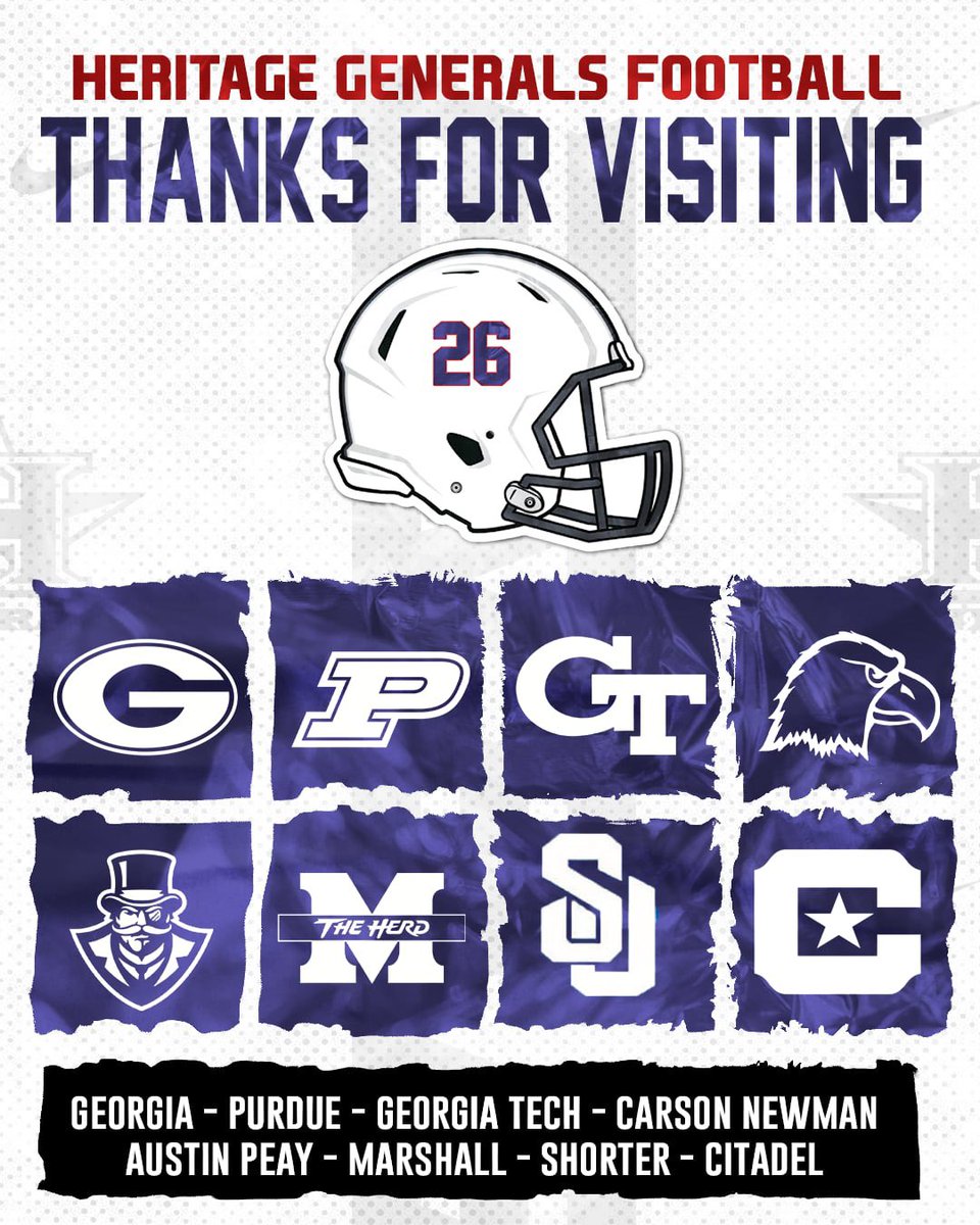 Heritage Generals Football tweet media