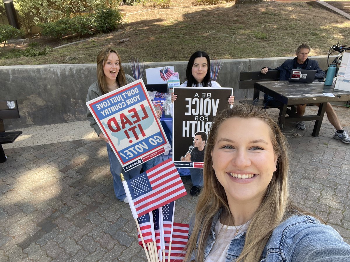 All week long we’ve been on the ground at UCLA, CSUDH, and CSUN-helping students lock in their voting plans and double-check their registration 🔥🤩

They’re ready for the next election…are you?

#ReadyToVote #StudentPower #MakeAPlan #CivicEngagement #YouthVote #GetOutTheVote