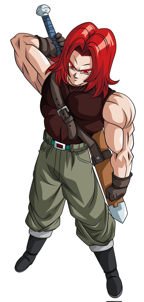 ItsPandaMann's tweet photo. @QueenDarkieReal @EpicTofuChris I would love to have a Xeno Trunks style https://t.co/i8n2KPBs26