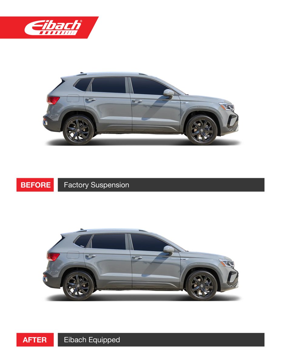 EibachCanada's tweet image. PRO-KIT Lowering Springs for the 2025 Volkswagen Taos is now available to order online at eibach.ca!

Part # E10-85-057-01-22

#eibach #eibachcanada #volkswagen