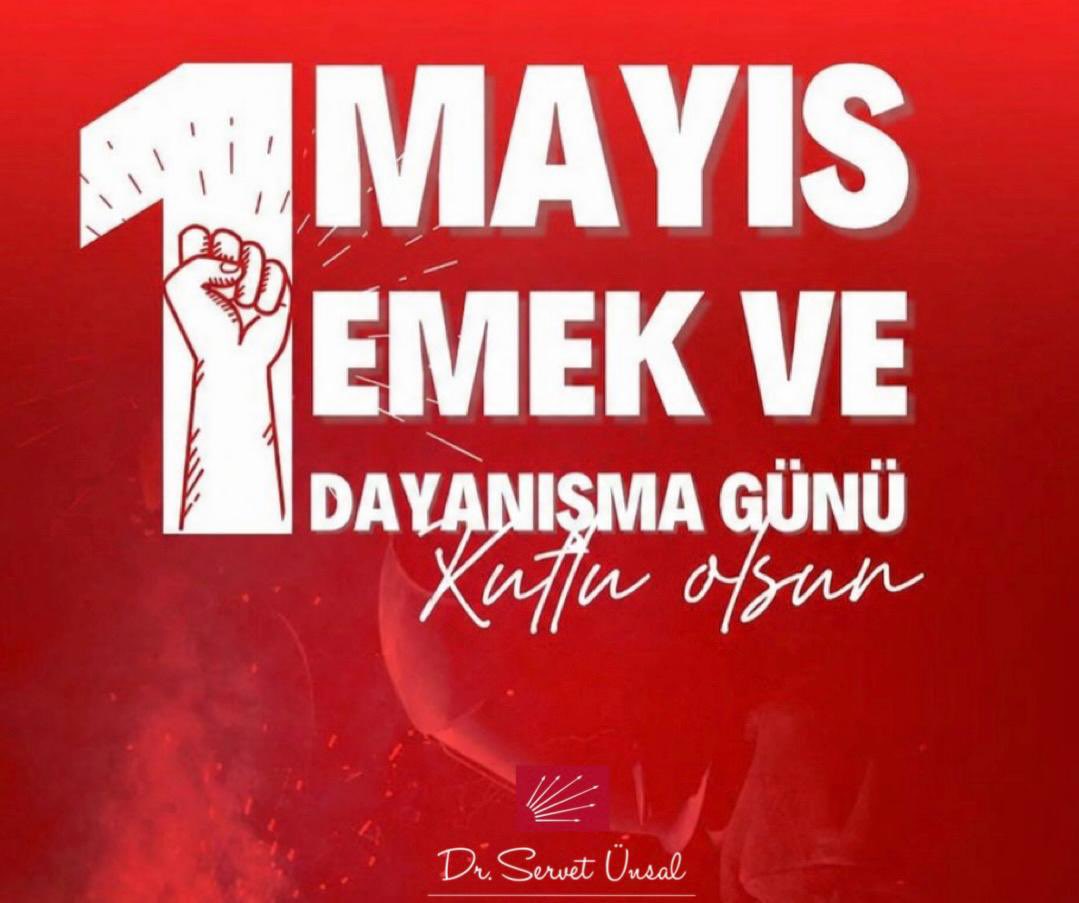 drservetunsal's tweet photo. 1 Mayıs Emek ve Dayanışma Günümüz kutlu olsun.
Emeğin değer gördüğü, adaletin olduğu güzel günlere. 

#1Mayıs https://t.co/qa63LQwX8K