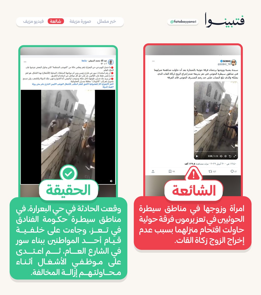 فتبينوا tweet media