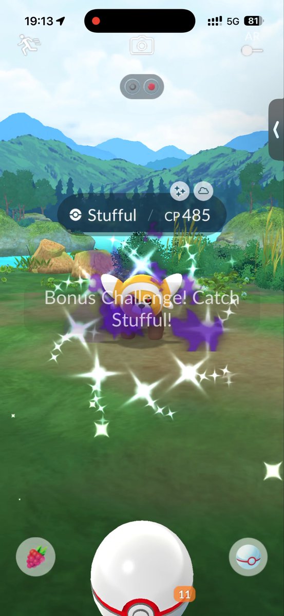 MasterPinkTT's tweet photo. SHADOW SHINY STUFFUL IN 17 ENCOUNTERS MY FAVOURITE POKÉMON OF ALL TIME (I got snorlax as well but Stufful gets the spotlight)

#shadow #shinyshadow #PokemonGO #pokemon https://t.co/wn83weLmZw